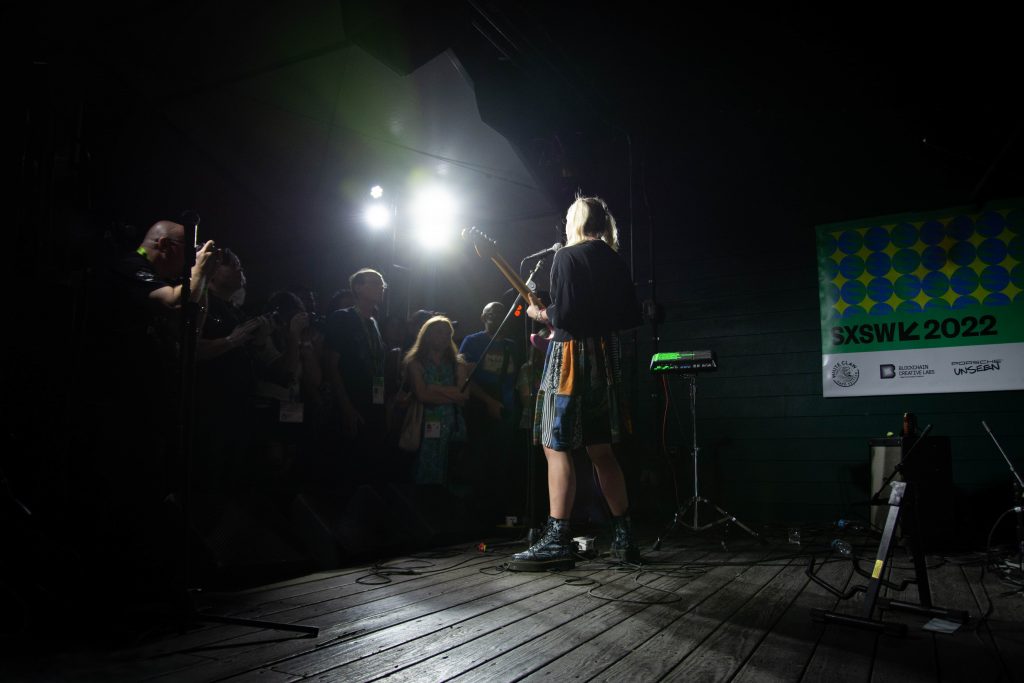 Baby Queen SXSW 2022. Austin, Texas. Photography by Alexandra Kenyon, Studio5 Manchester.